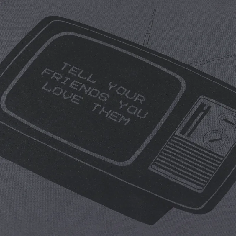 Working Class Heroes TV T Shirt Anthracite-4