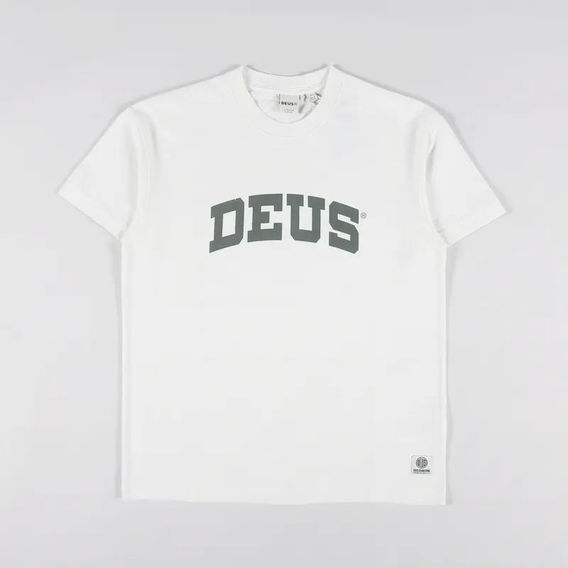 Deus Ex Machina Womens Revolution T Shirt Vintage White