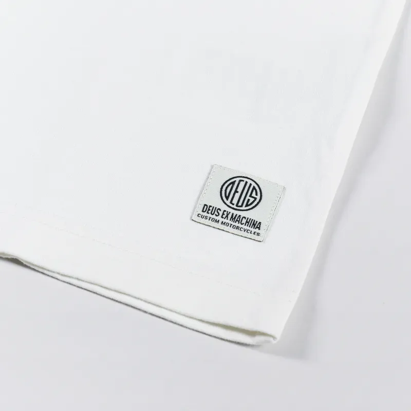 Deus Ex Machina Womens Revolution T Shirt Vintage White-3