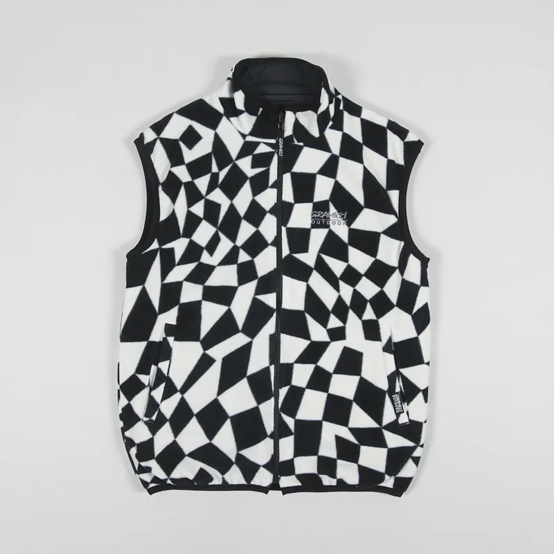 Gramicci Reversible Vest Black Check