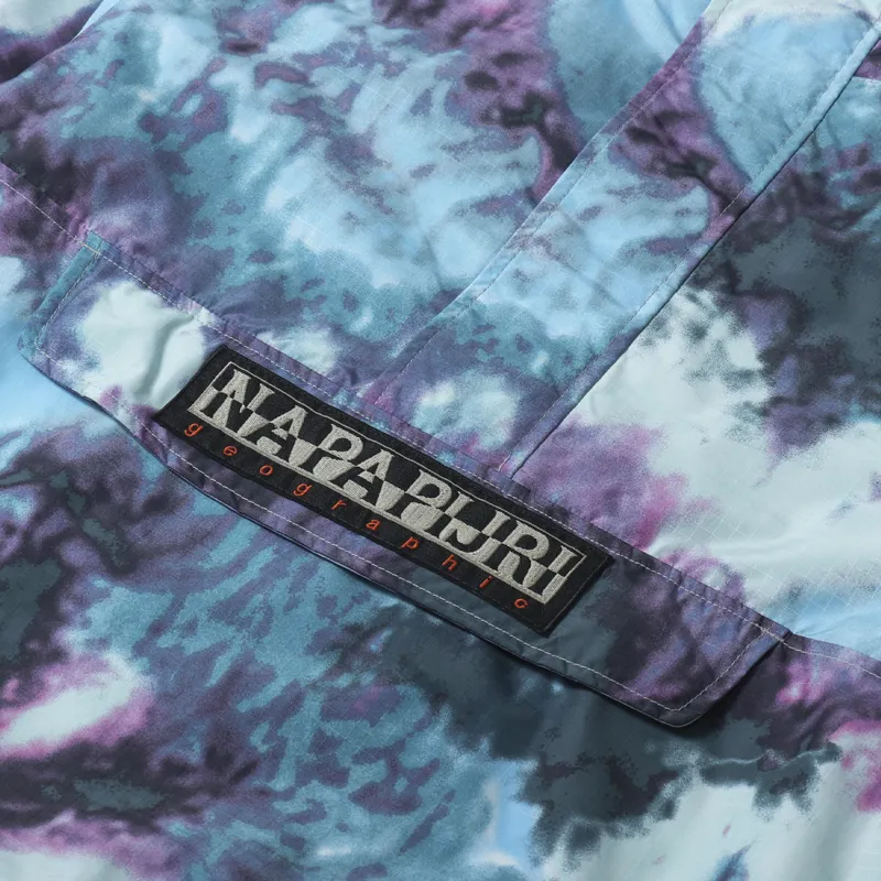 Napapijri Rainforest Freestrider Jacket Blue Tie Dye-6
