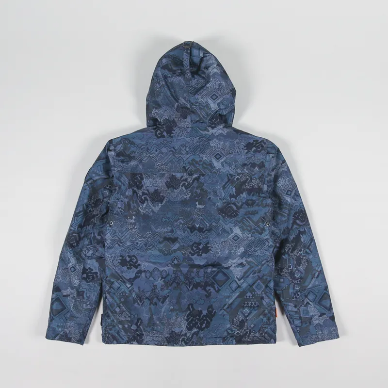 Napapijri Rainforest Winter Pocket Print Jacket Blue AOP-1