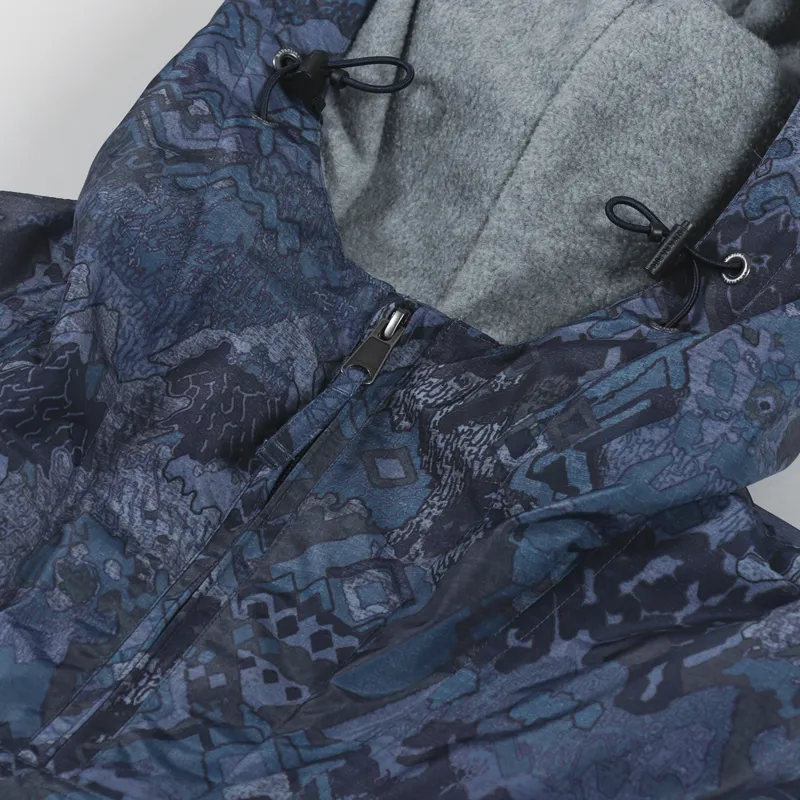 Napapijri Rainforest Winter Pocket Print Jacket Blue AOP-5
