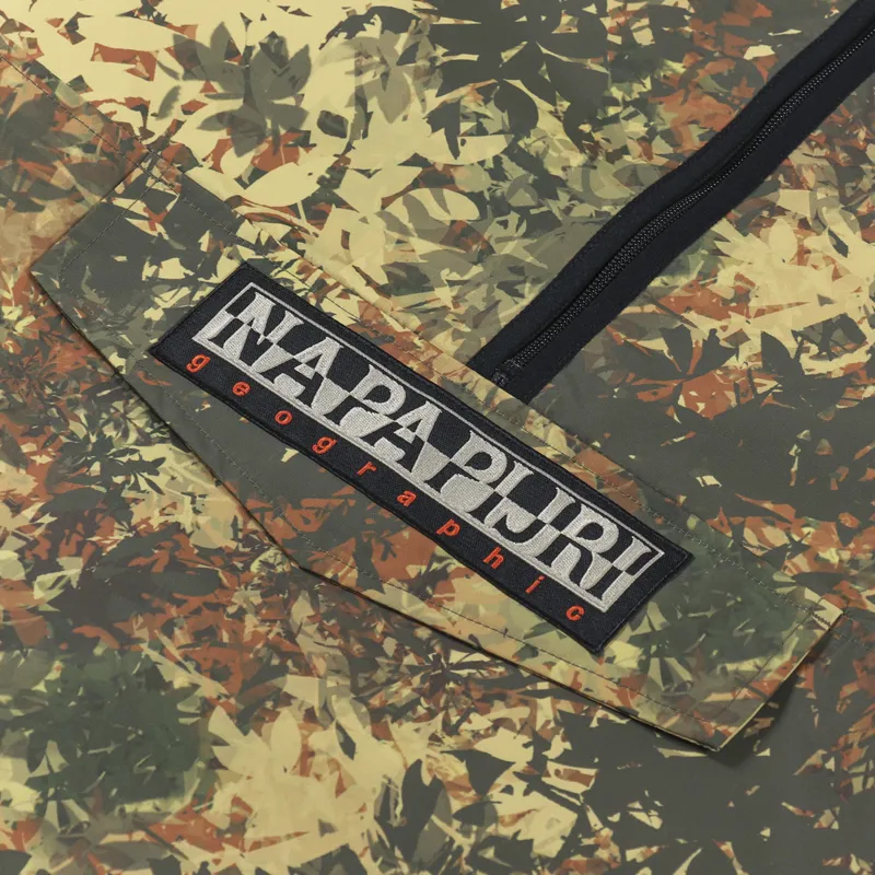 Napapijri Rainforest Taika Jacket Orange Leaf-6