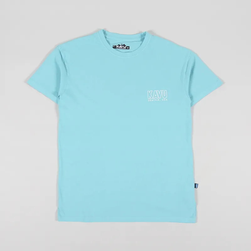 Kavu Reflection T Shirt Seafoam-1
