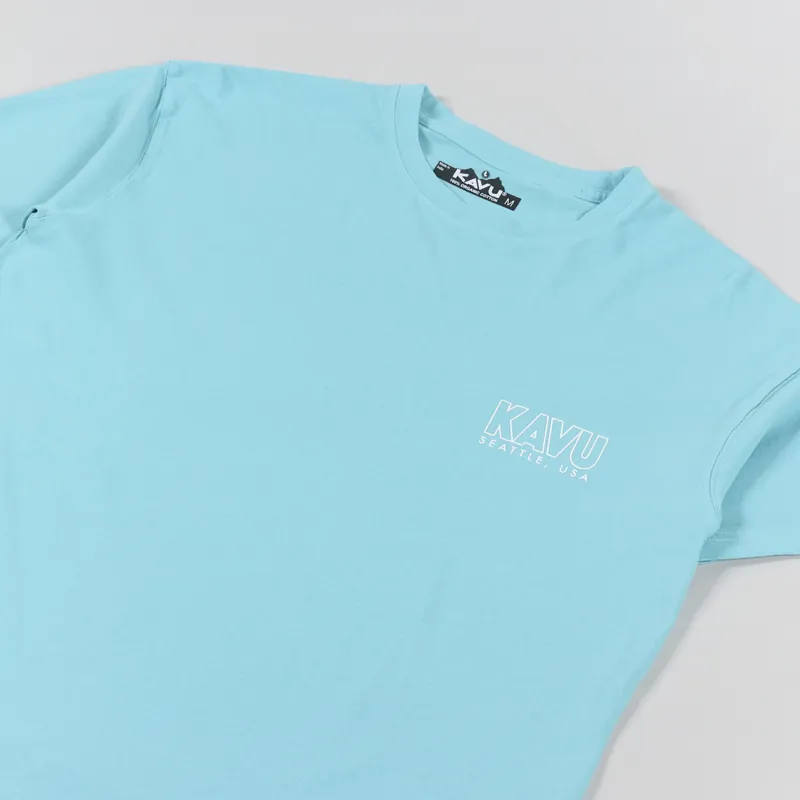 Kavu Reflection T Shirt Seafoam-3