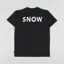Snow Peak Reflective Print T Shirt Black