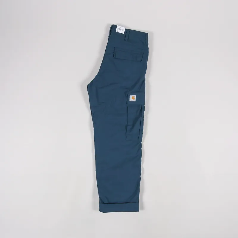 Carhartt WIP Regular Cargo Pant Admiral Columbia Ripstop-2
