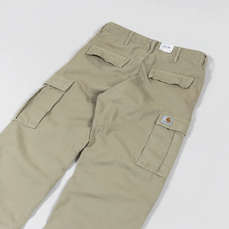 Carhartt WIP Mens Regular Cargo Pants Ammonite Moraga Twill