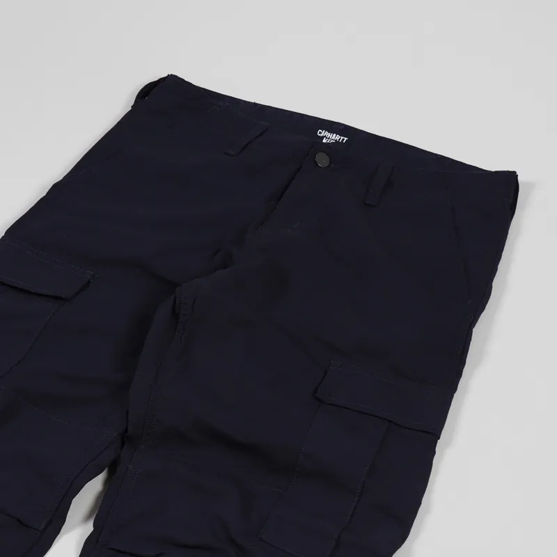Carhartt WIP Regular Cargo Pant Dark Navy Columbia Ripstop-5