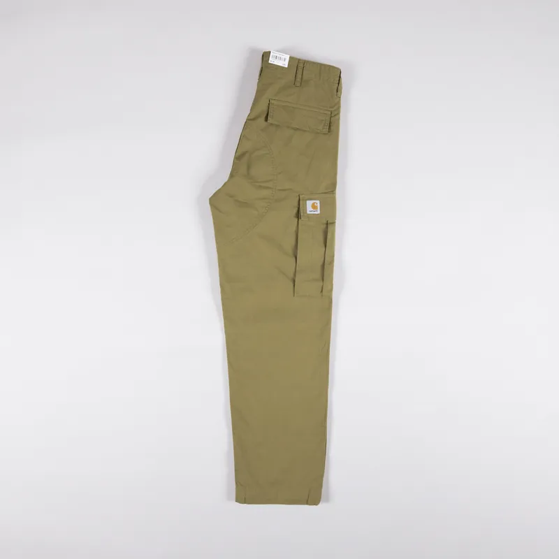 Carhartt WIP Regular Cargo Pant Larch Rinsed Columbia Ripstop-2