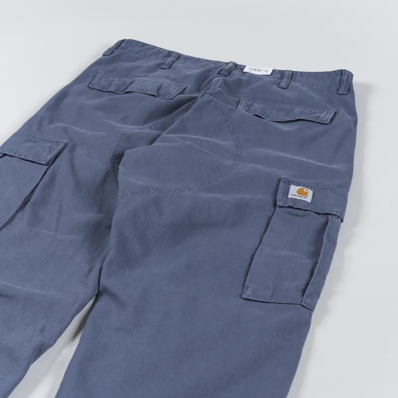 Carhartt WIP Regular Cargo Pant Storm Blue Moraga Twill-6