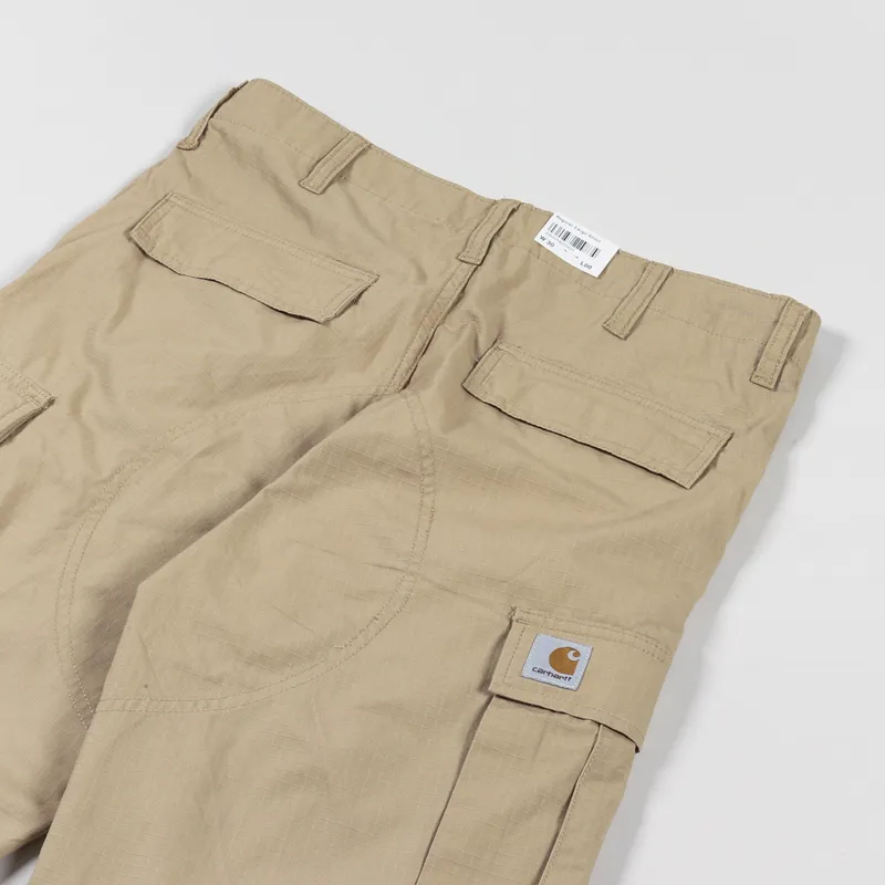 Carhartt WIP Regular Cargo Short Dusty Hamilton Brown-3