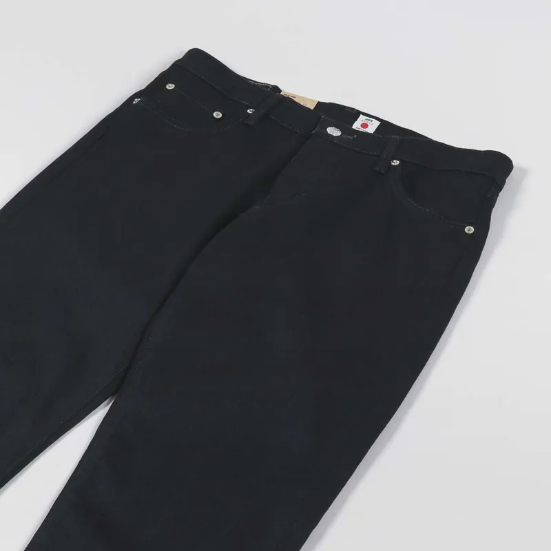 Edwin Regular Tapered Jeans Black Washed-3
