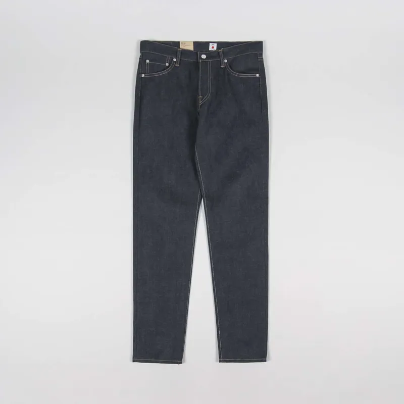 Edwin Regular Tapered Jeans Blue Unwashed Selvedge-1