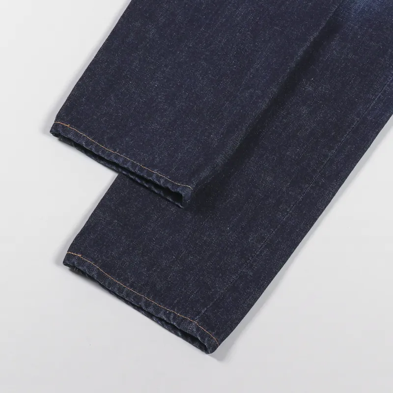 Edwin Regular Tapered Jeans Nihon Menpu Dark Pure Indigo Rainbow Selvedge-4