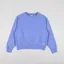 Edwin Raglan Sleeve Crew Sweat Jacaranda