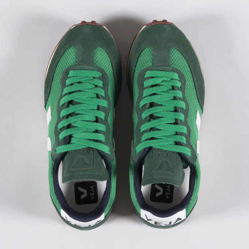 Veja Womens Rio Branco Alveomesh Shoes Emeraude White-1