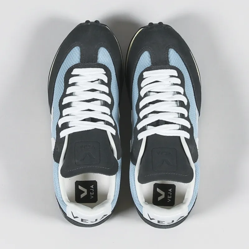 Veja Womens Rio Branco Alveomesh Shoes Steel White-2