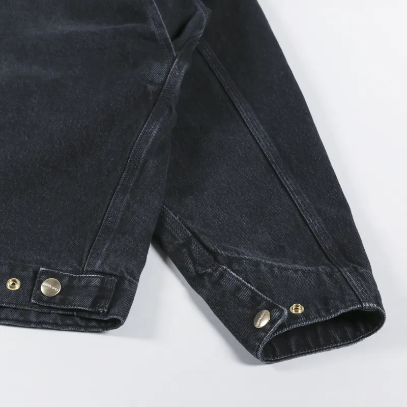 Carhartt RIDER JACKET BLACKSTONEデニムジャケット Carhartt WIP – Rider Jacket Stonewashed Black