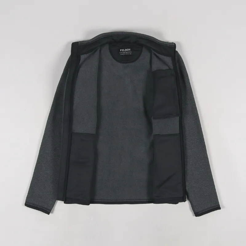 Filson Ridgeway Fleece Charcoal Heather-1