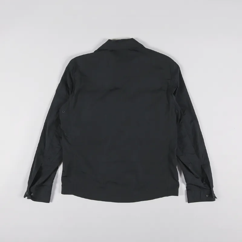 Belstaff Mens Lightweight Technical Rift Overshirt Black Jacket