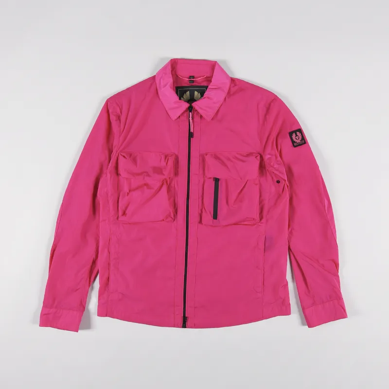 Belstaff Rift Overshirt Fuchsia Pink
