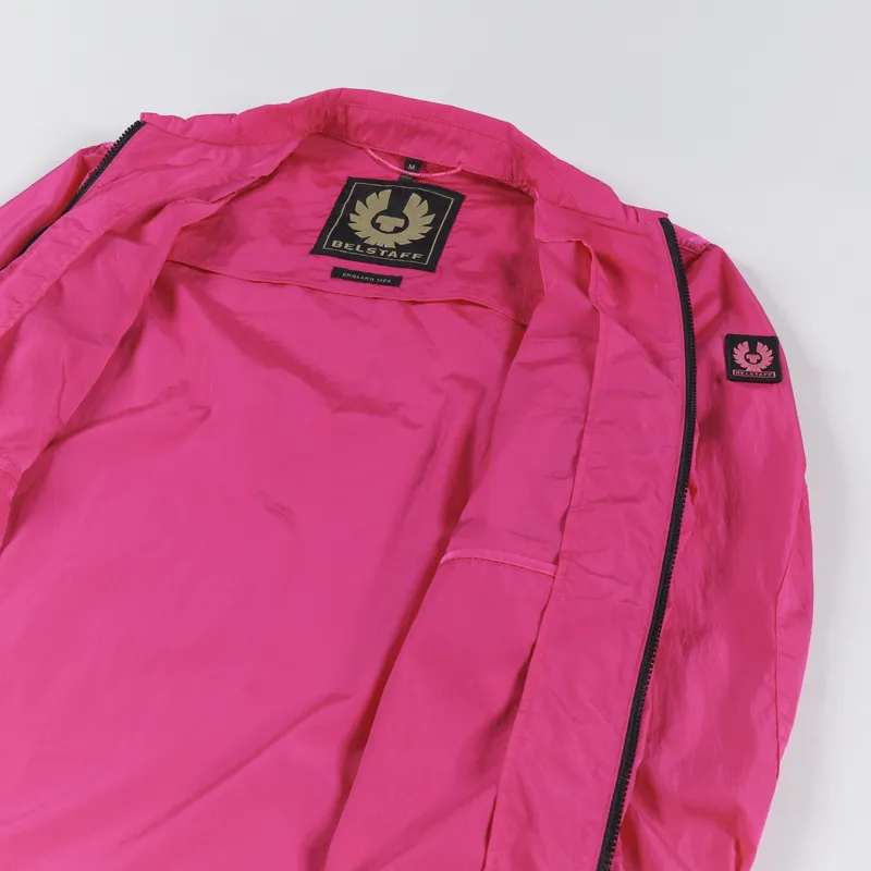Belstaff Mens Lightweight Rift Overshirt Fuchsia Pink Jacket