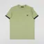 Fred Perry Ringer T Shirt Sage Green