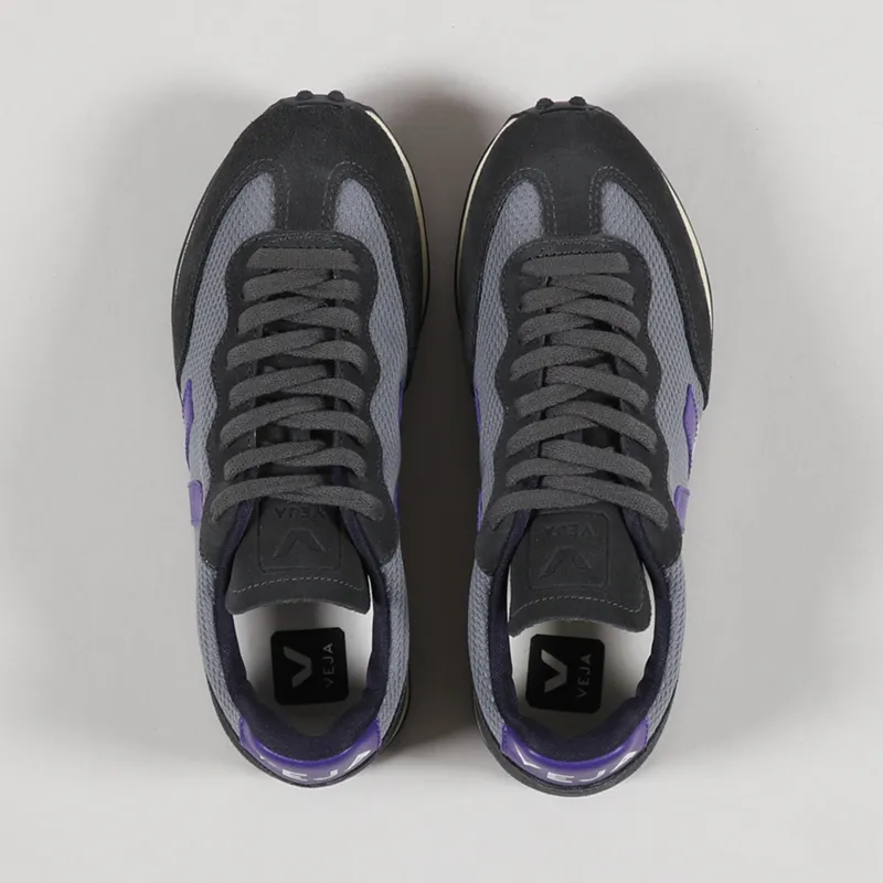 Veja Womens Rio Branco Alveomesh Shoes Concrete Purple-3