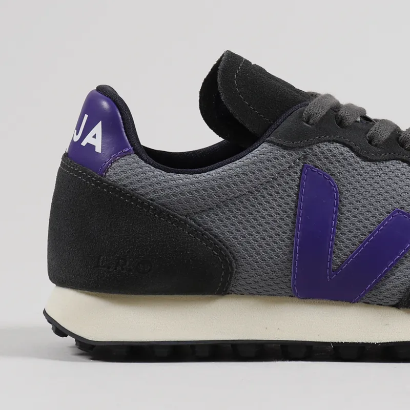 Veja Womens Rio Branco Alveomesh Shoes Concrete Purple-5