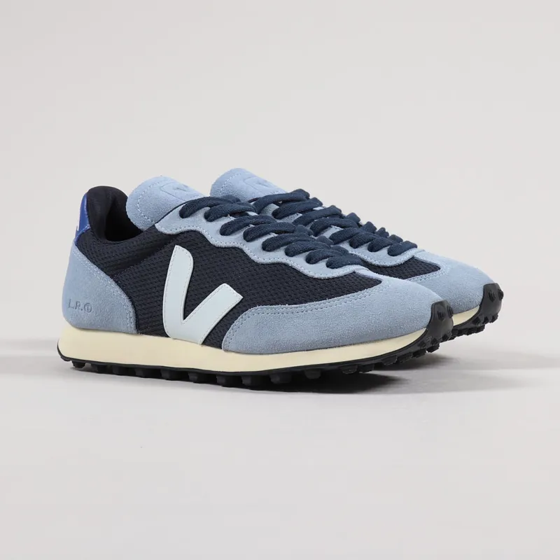 Veja Womens Rio Branco Alveomesh Shoes Nautico Menthol Steel