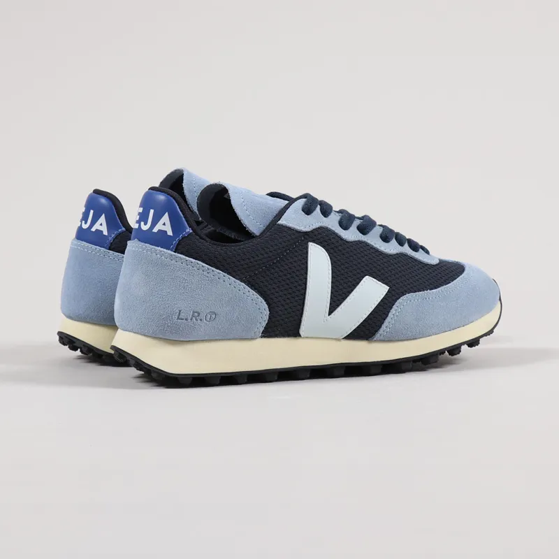 Veja Womens Rio Branco Alveomesh Shoes Nautico Menthol Steel-2