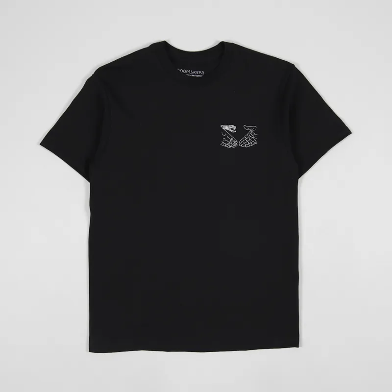 Doomsayers Riot Helmet T Shirt Black-1