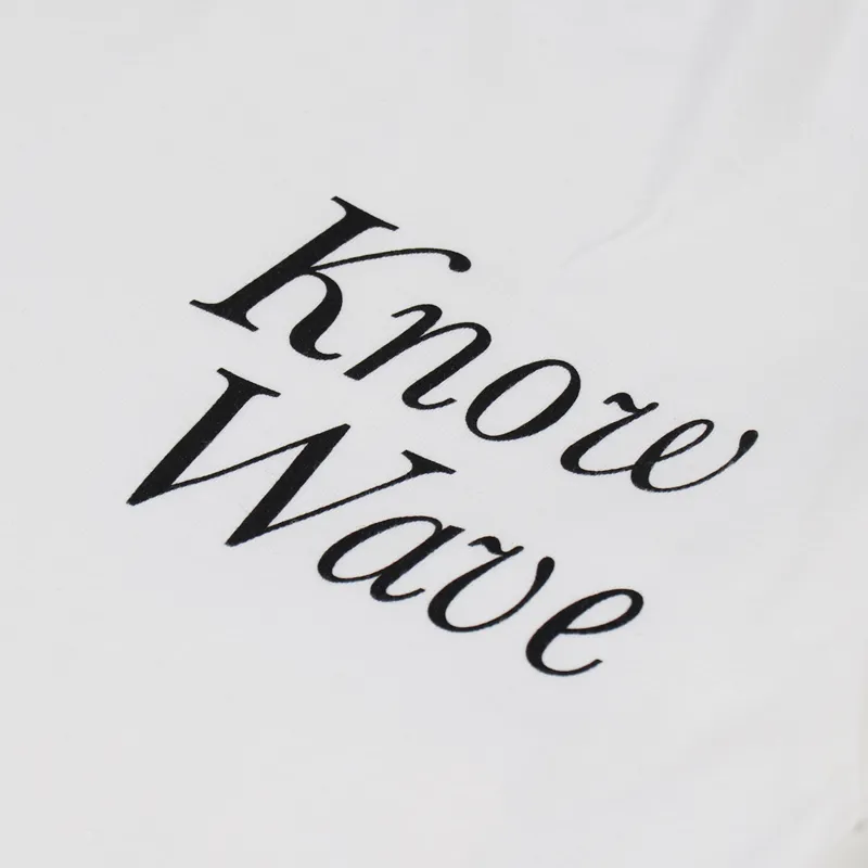 Know Wave Rising Sun Long Sleeve T Shirt White-4