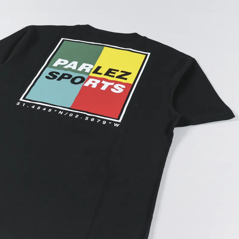 Parlez Riviera T Shirt Black-4