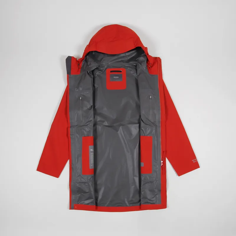 Norse Projects Rokkvi Shell GORE-TEX Jacket Industrial Orange-1