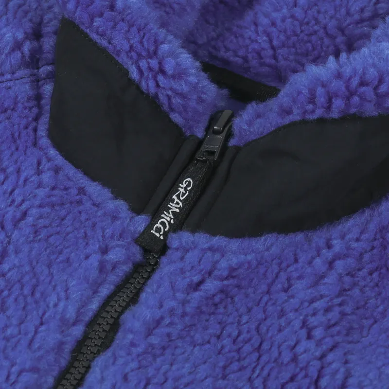 Gramicci x Nanga Mens Ridgeline JQ Fleece Zip Blouson Multi
