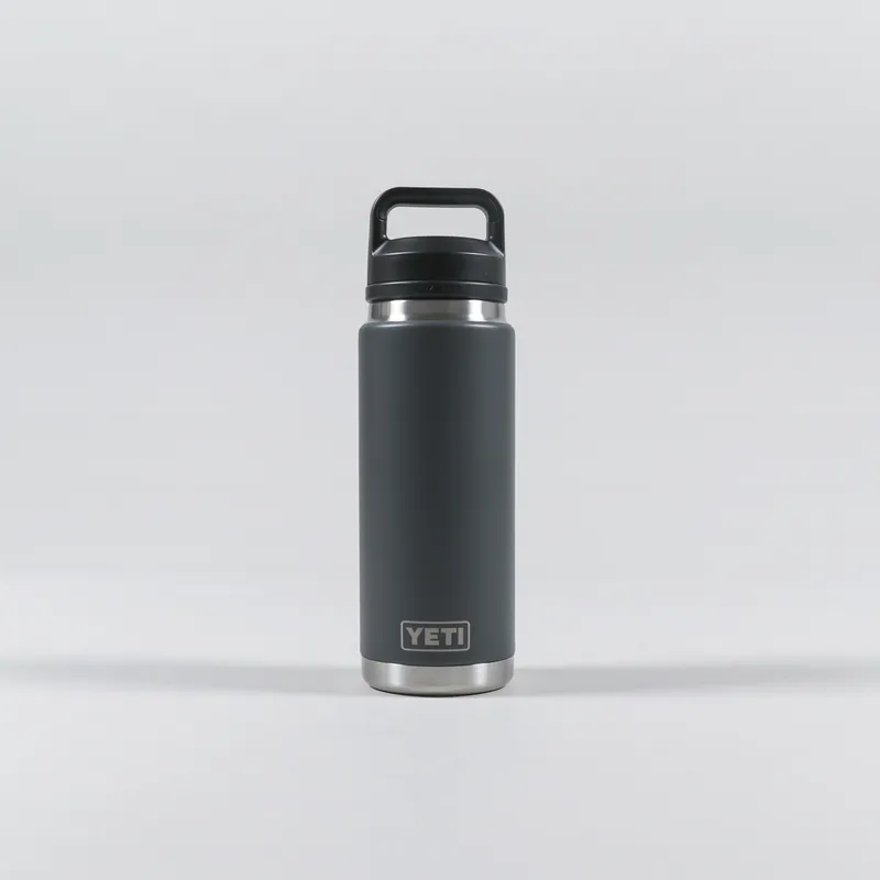 YETI Rambler Bottle Chug 18oz Charcoal