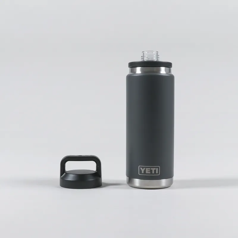 YETI Rambler Bottle Chug 18oz Charcoal-1