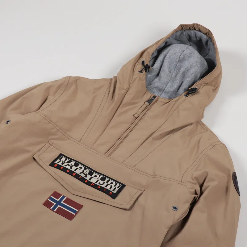 Napapijri Rainforest Winter 2 Jacket Beige Portobello-4