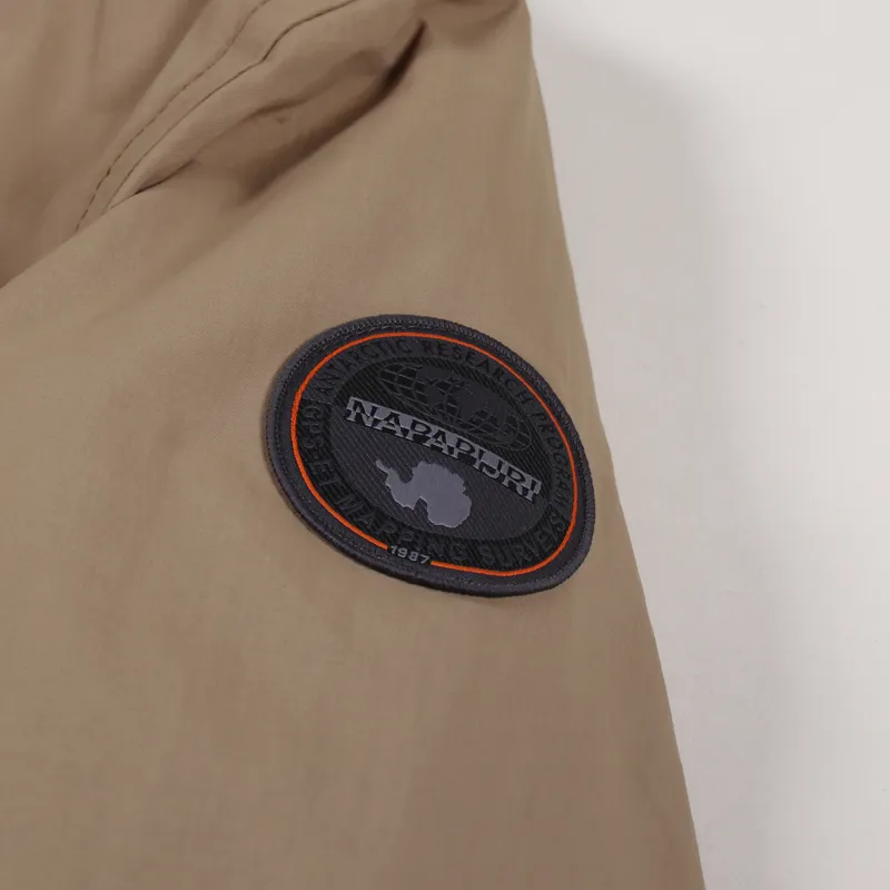 Napapijri Rainforest Winter 2 Jacket Beige Portobello-10