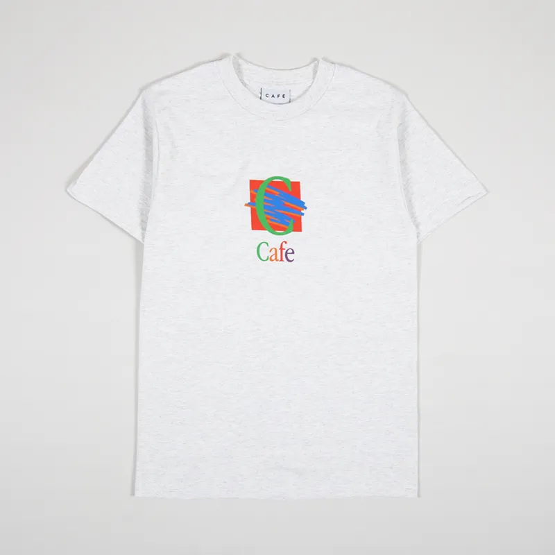 Skateboard Cafe Ronald T Shirt Ash