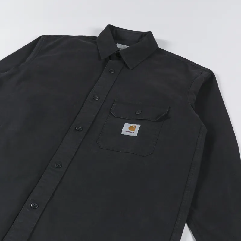 Carhartt WIP Reno Shirt Jac Black-2
