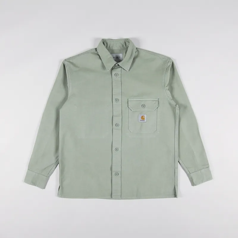 Carhartt WIP Work In Progress Mens Reno Shirt Jacket Yucca Green