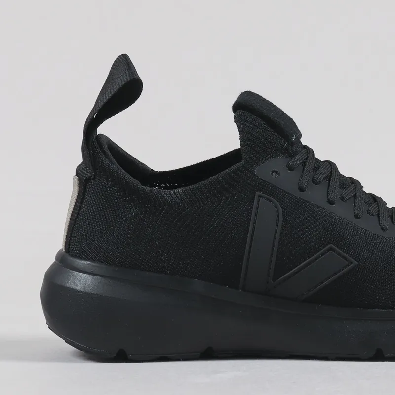 Veja x Rick Owens Runner Style 2 V-Knit Shoes Full Black-5
