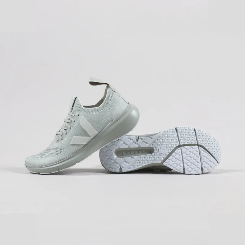 Veja x Rick Owens Runner Style 2 V-Knit Shoes Oyster-1