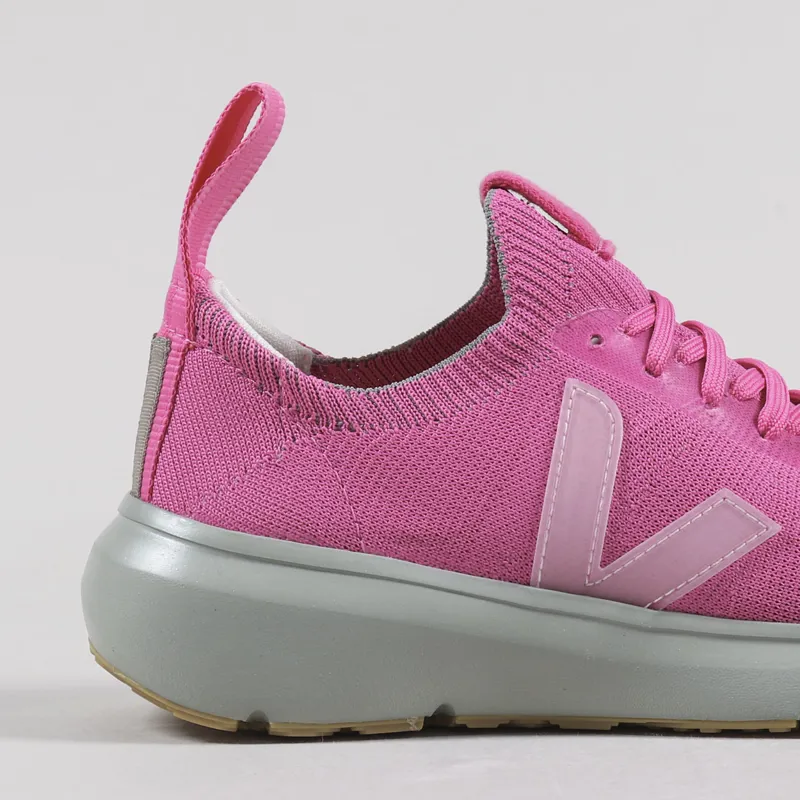 Veja x Rick Owens Womens Runner Style 2 V-Knit Shoes Pop Pink-5