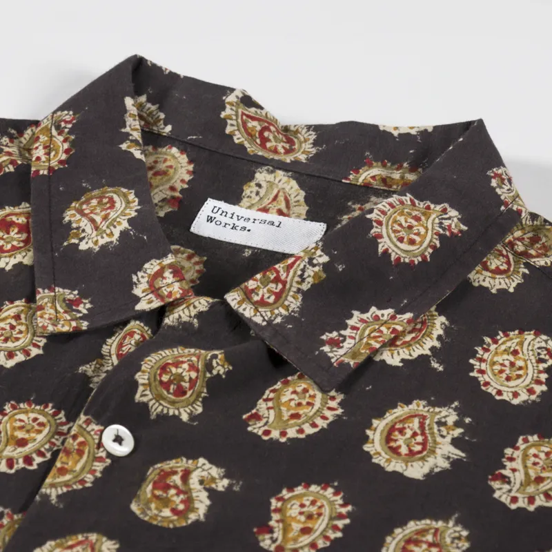 Universal Works Road Shirt Kalamkari Print-4