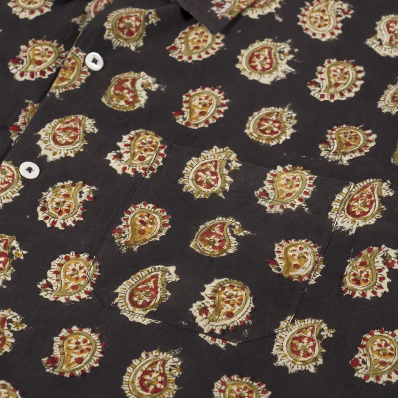 Universal Works Road Shirt Kalamkari Print-3